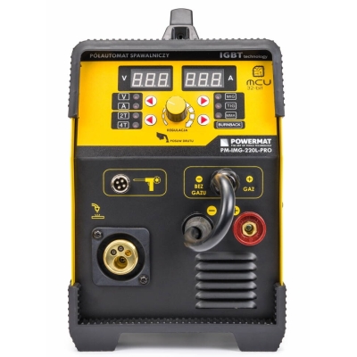 POWERMAT PM-IMG-220L-PRO - MIGOMAT INWERTOROWY 220A MIG / MAG / TIG / MMA PM-IMG-220L-PRO