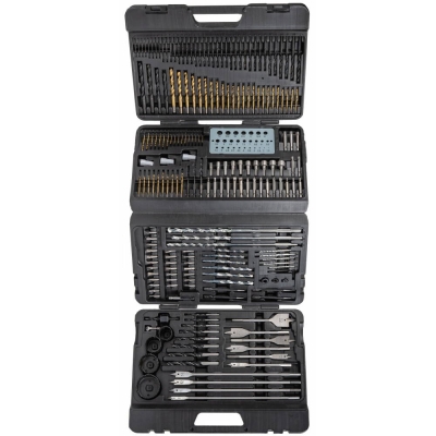 POWERMAT PM-ZWB-204SU - ZESTAW WIERTEŁ I BITÓW 204EL PM-ZWB-204SU