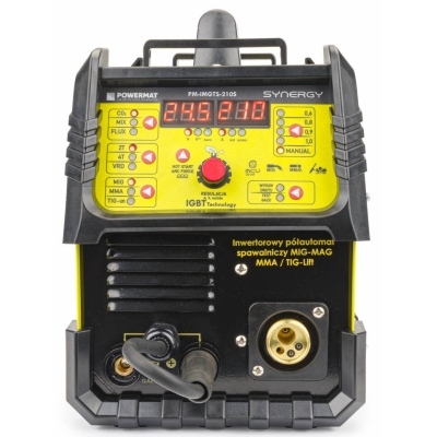 POWERMAT PM-IMGTS-210S SYNERGY - MIGOMAT INWERTOROWY 210A MIG / MAG / MMA / LIFT-TIG PM-IMGTS-210S SYNERGY