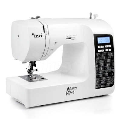 TEXI BLACK&WHITE Maszyna do szycia sterowana komputerowo