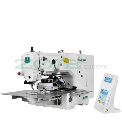 ZOJE ZJ5770A-1510HG1-C SET - Maszyna do stebnowania programowanych wzorów, do materiałów średnich i ciężkich - maszyna do szycia kompletna